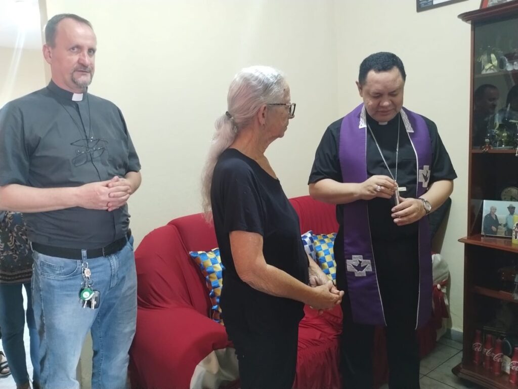 Dom Cícero realiza visita à Área Pastoral São João Paulo II - Jornal O São Paulo