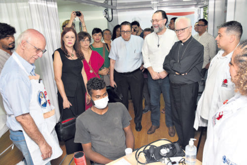 ‘Consultório do Papa’ é inaugurado para atender as pessoas em situação de rua - Jornal O São Paulo