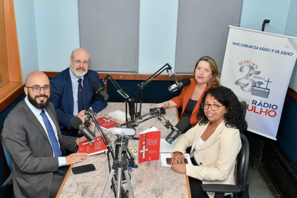 À rádio 9 de Julho, autores do livro sobre Dom Odilo Scherer apresentam detalhes da obra - Jornal O São Paulo