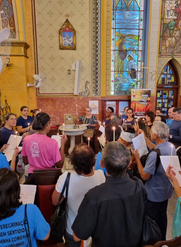 Na Igreja Nossa Senhora da Lapa, peregrinos são chamados ao encontro com Jesus - Jornal O São Paulo