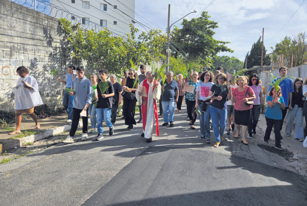 Celebração do Domingo de Ramos e formação a catequistas são destaques na Lapa - Jornal O São Paulo