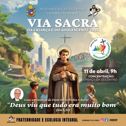 Via Sacra da Criança e do Adolescente acontecerá na sexta-feira, 11, em SP - Jornal O São Paulo