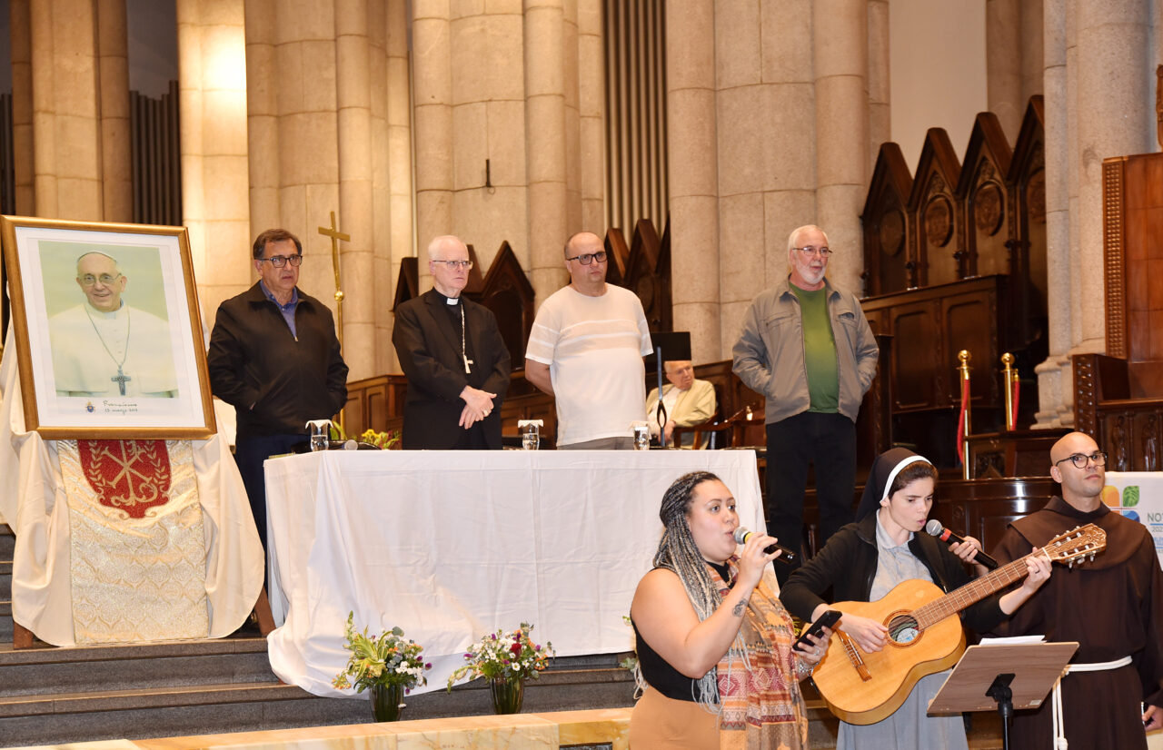 Os 10 anos da Laudato si’ e o legado do Papa Francisco são lembrados em evento arquidiocesano - Jornal O São Paulo
