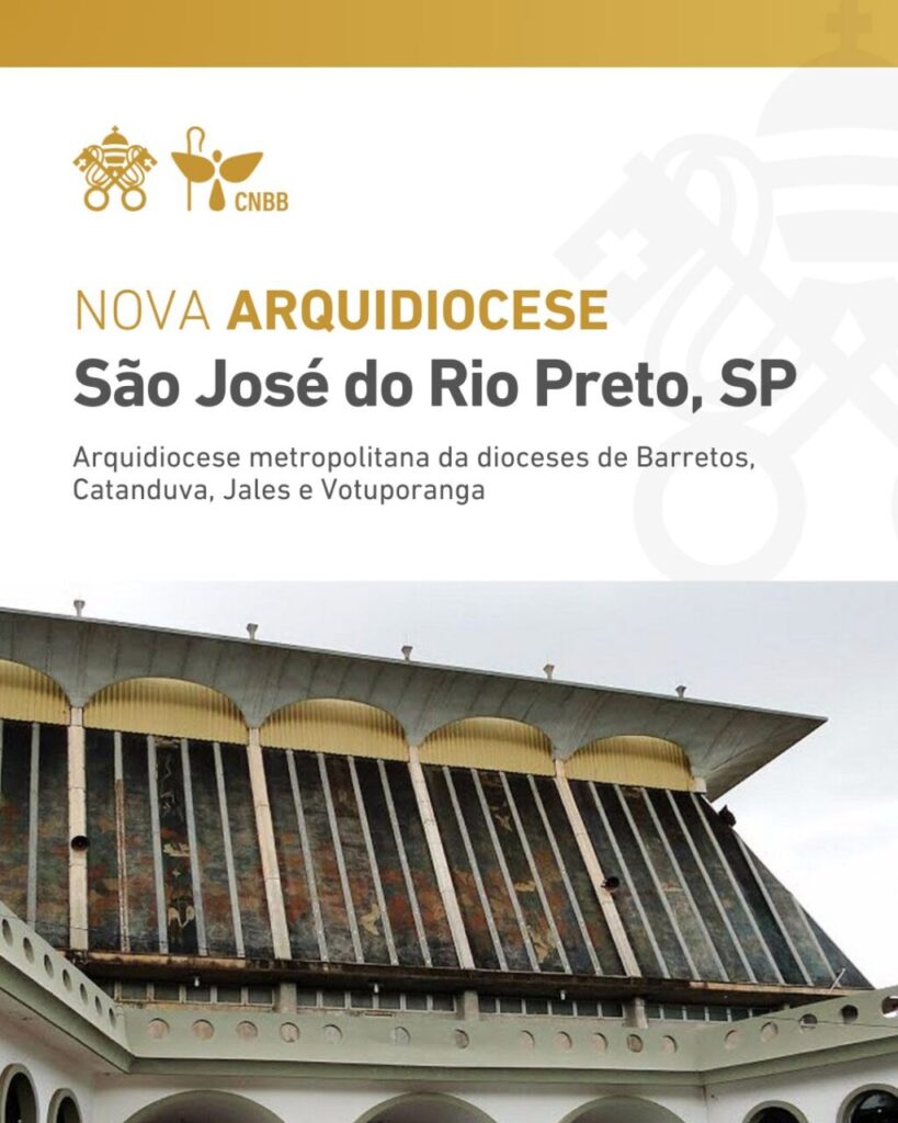 Diocese de São José do Rio Preto (SP) é elevada a Arquidiocese e Dom Vilar será o primeiro arcebispo - Jornal O São Paulo