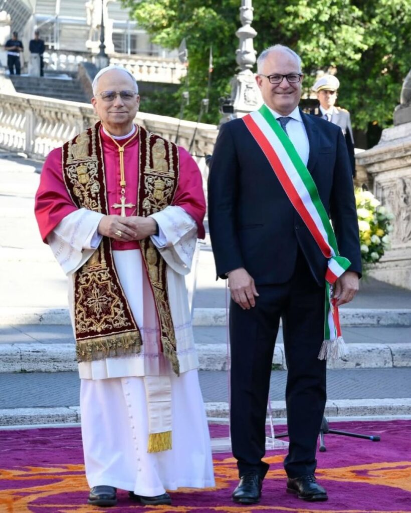 “Hoje posso dizer que sou romano”: Leão XIV visita o Capitólio - Jornal O São Paulo
