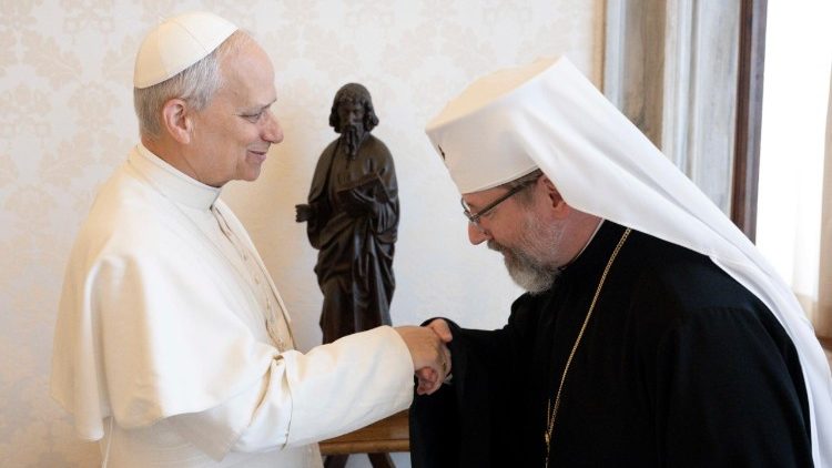 Papa recebe Arcebispo-mor de Kiev - Jornal O São Paulo