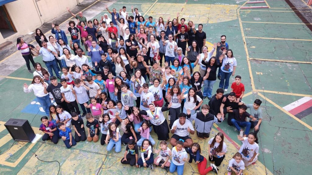 Ipiranga: crianças e adolescentes participam de Vigília de Pentecostes regional - Jornal O São Paulo