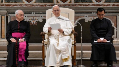 Leão XIV: com fé em Deus, com coragem e sem ódio, proteger os indefesos - Jornal O São Paulo