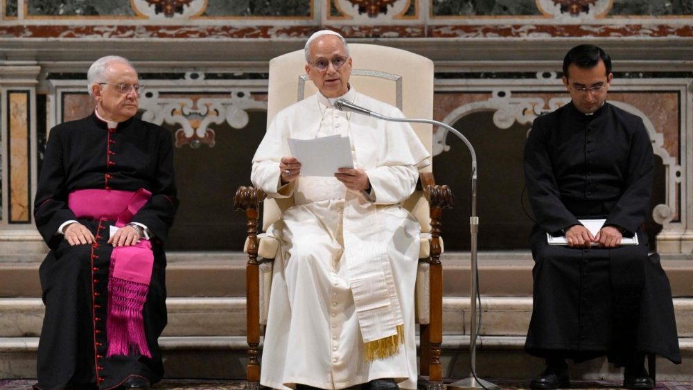 Leão XIV: com fé em Deus, com coragem e sem ódio, proteger os indefesos - Jornal O São Paulo