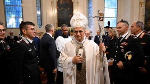 Papa celebra missa a policiais que trabalham na região de Castel Gandolfo - Jornal O São Paulo