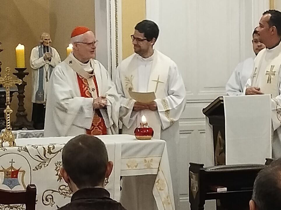 Dom Odilo preside missa na festa do padroeiro do Seminário de Filosofia Santo Cura D’Ars - Jornal O São Paulo