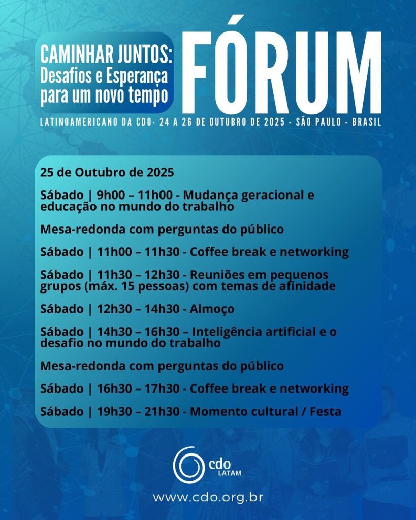 Em SP, fórum latino-americano tratará sobre desafios e esperanças para um novo tempo - Jornal O São Paulo