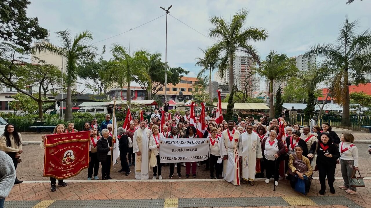 Em peregrinação jubilar, Apostolado da Oração é chamado a anunciar a ‘Boa-Nova’ - Jornal O São Paulo
