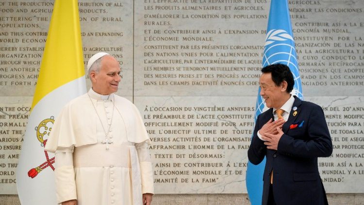 Papa Leão XIV na FAO: vencer a fome é semear a paz - Jornal O São Paulo