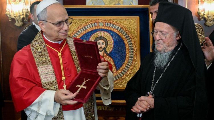 Doxologia: Papa Leão XIV e Patriarca Bartolomeu I rezam pela unidade cristã - Jornal O São Paulo