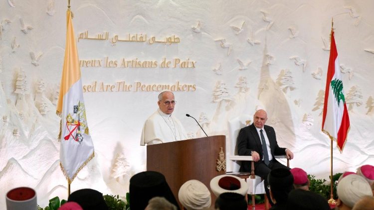 Leão XIV chega ao Líbano: aqui a paz é um desejo e uma vocação - Jornal O São Paulo