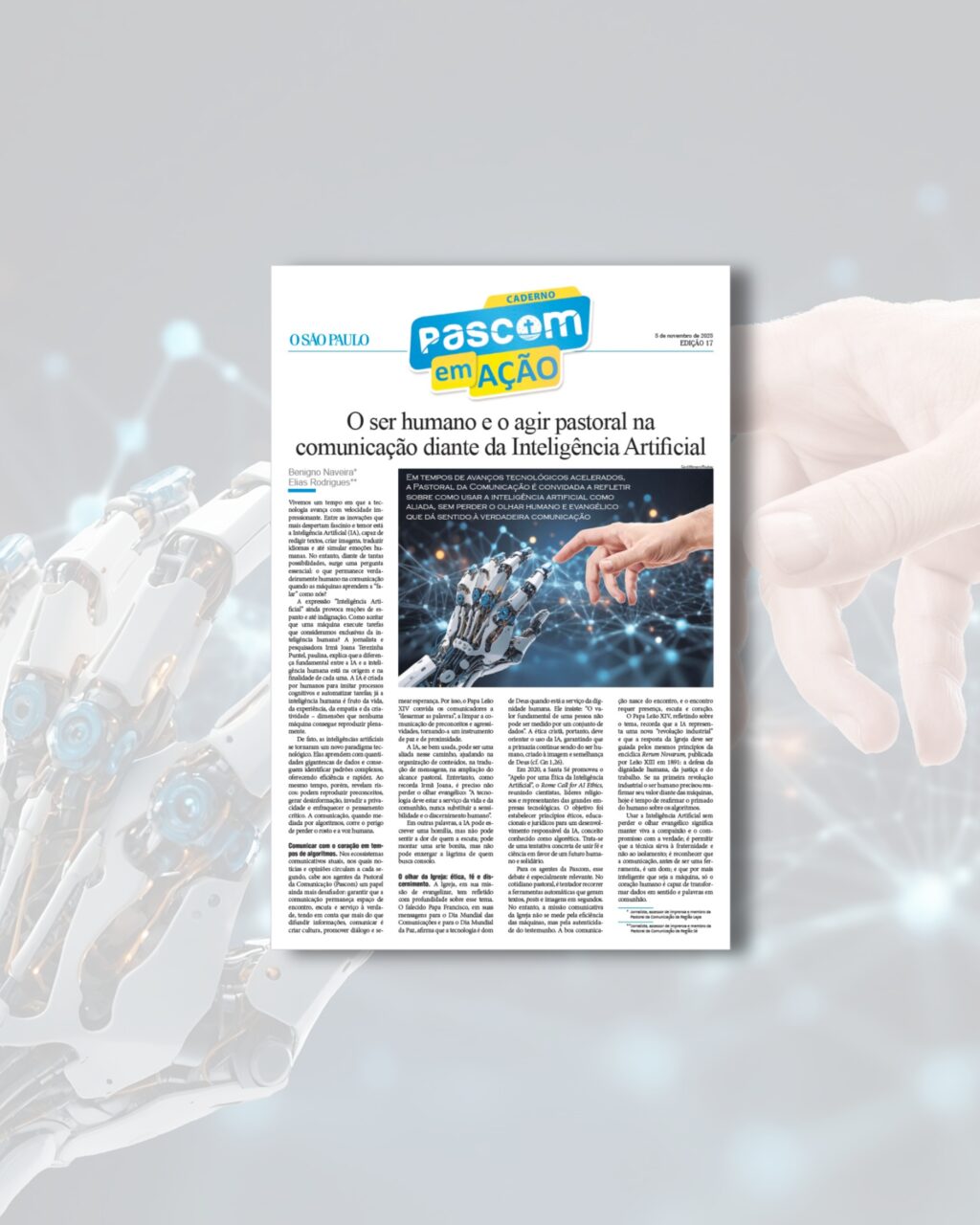 Inteligência Artificial: potencial aliada da comunicação pastoral - Jornal O São Paulo