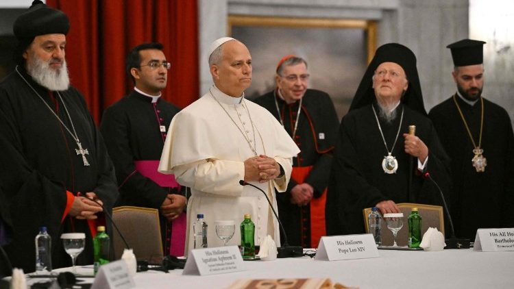Leão XIV visita a Mesquita Azul de Istambul - Jornal O São Paulo