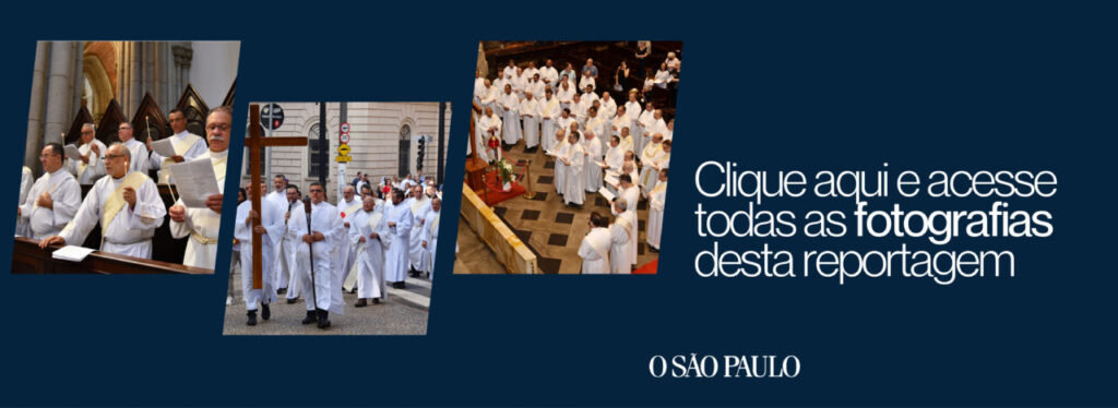 Animados na esperança, diáconos peregrinam à Catedral da Sé no Ano Jubilar - Jornal O São Paulo