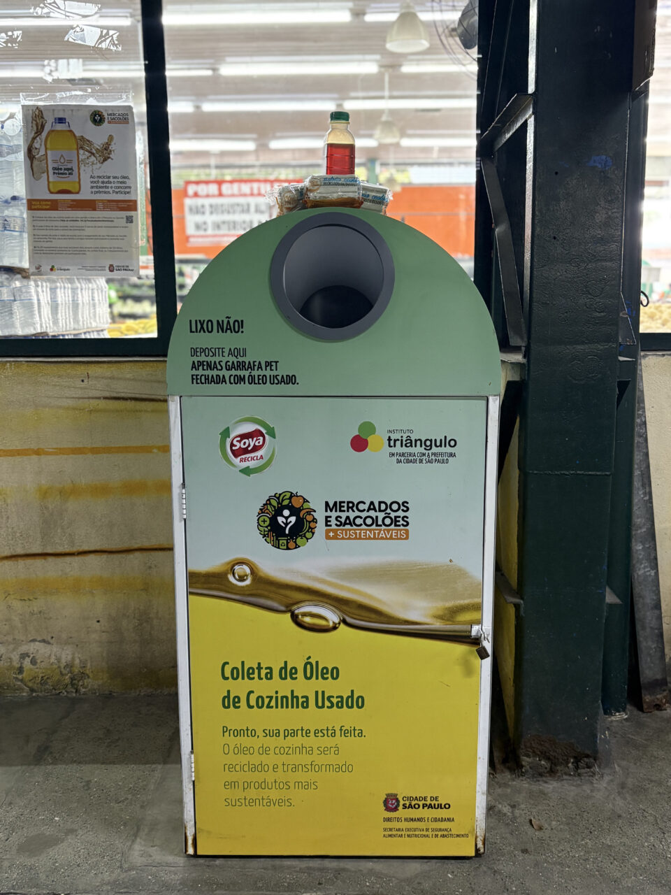 Prefeitura de São Paulo recicla 10 toneladas de óleo