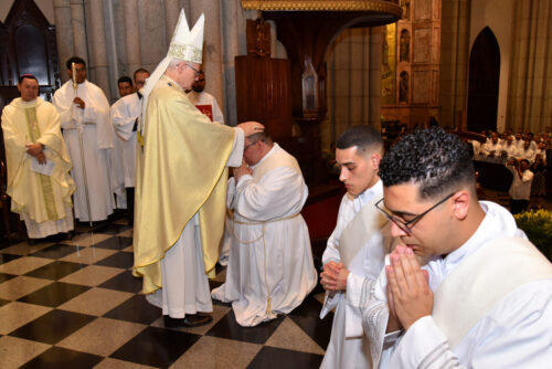 Cardeal Scherer ordena quatro novos padres para a Arquidiocese de São Paulo