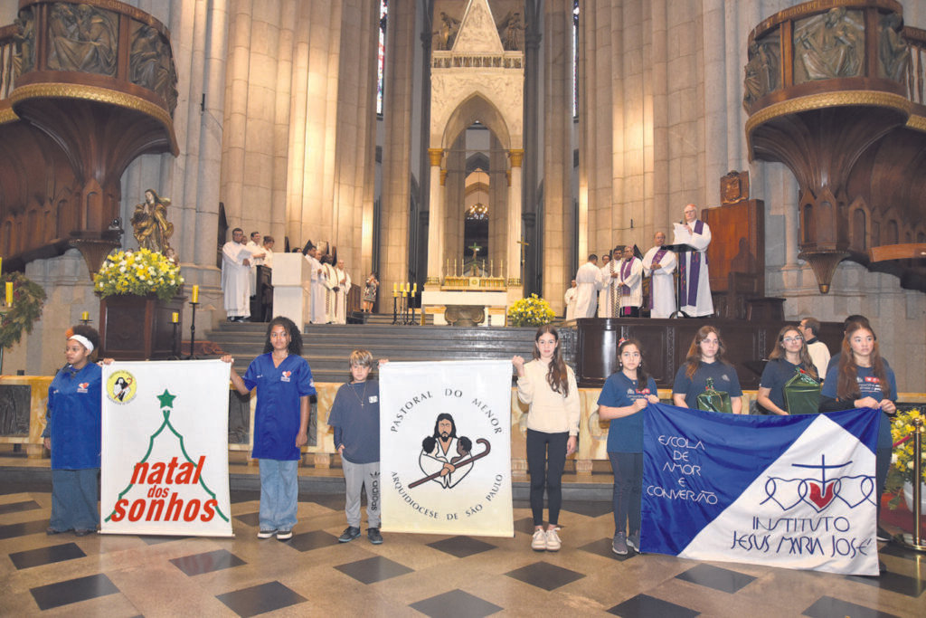 No ‘Natal dos Sonhos’, crianças acolhem o Cristo que nasce e que renova a esperança - Jornal O São Paulo