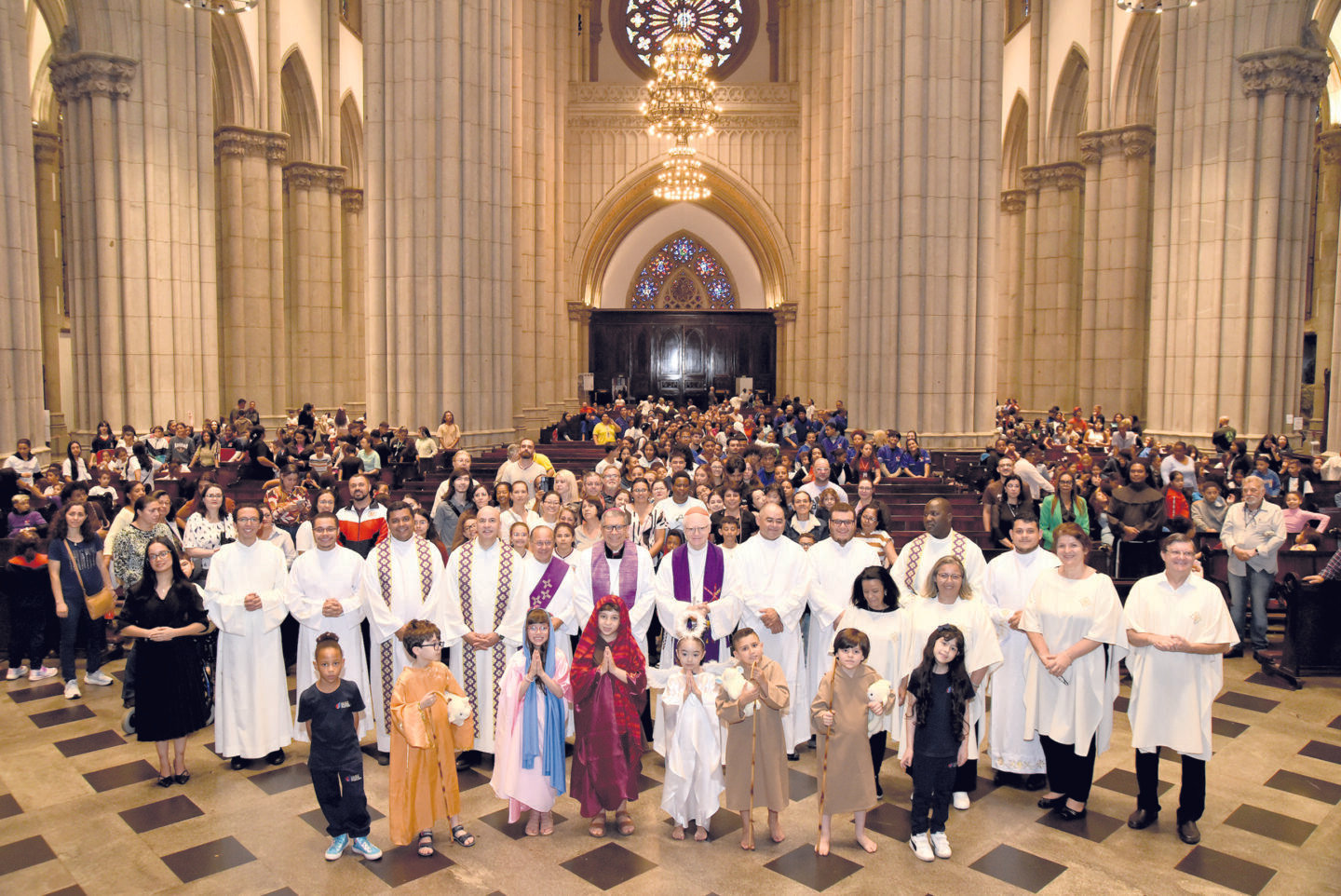 No ‘Natal dos Sonhos’, crianças acolhem o Cristo que nasce e que renova a esperança - Jornal O São Paulo