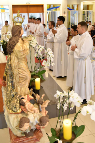 9 seminaristas são admitidos por Dom Odilo como candidatos às ordens sacras - Jornal O São Paulo