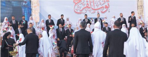 Faixa de Gaza: casamento coletivo marca nova vida após anos de guerra e tragédia - Jornal O São Paulo