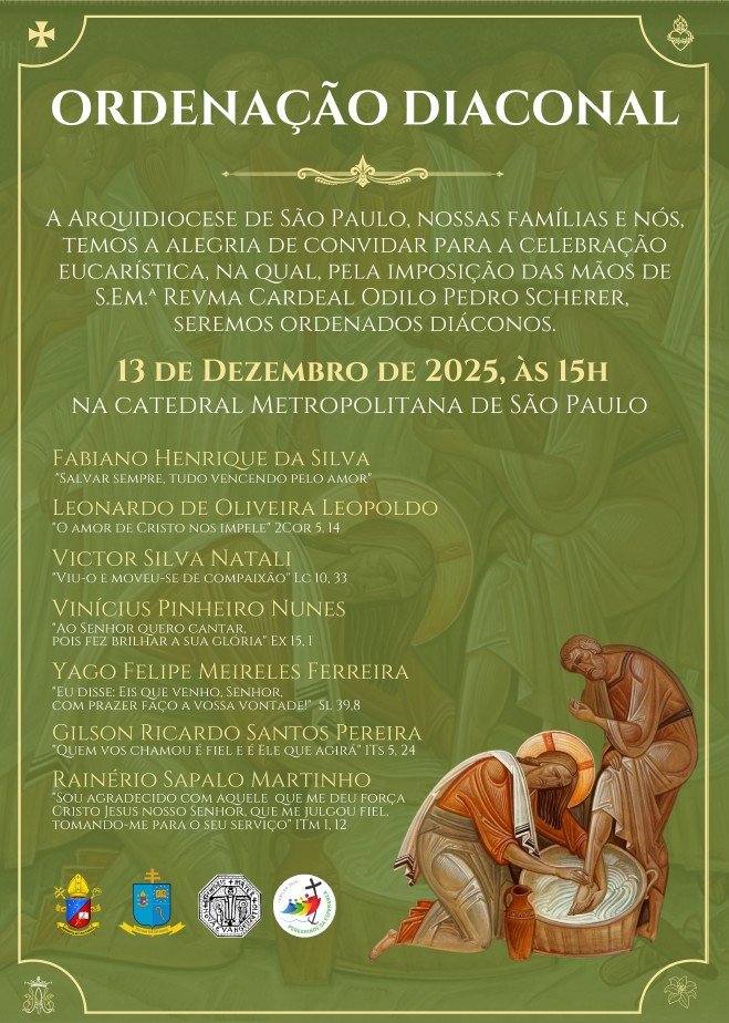 9 seminaristas são admitidos por Dom Odilo como candidatos às ordens sacras - Jornal O São Paulo