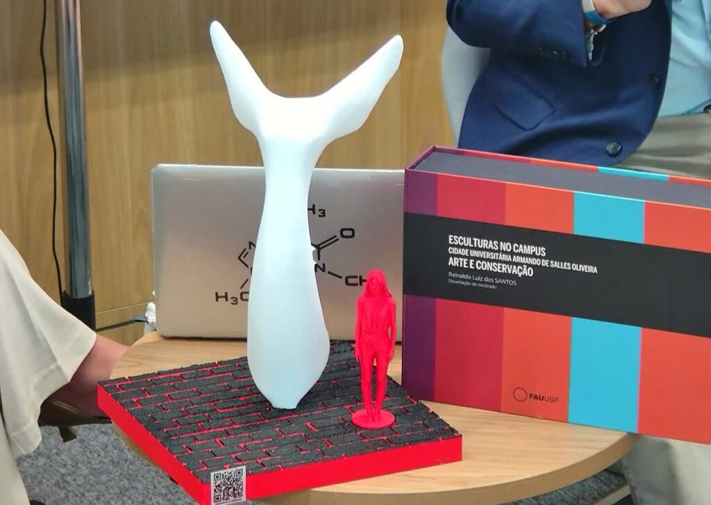 USP lança projeto Sentir para Conhecer com esculturas impressas em 3D - Jornal O São Paulo