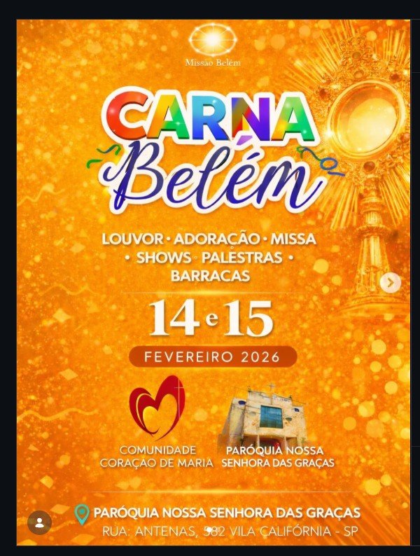 Comunidades e movimentos católicos promovem retiros para a vivência da fé no carnaval - Jornal O São Paulo