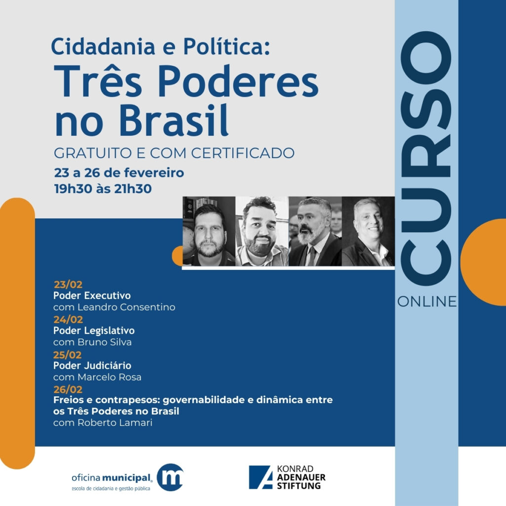 Oficina Municipal oferece formação sobre os Três Poderes no Brasil - Jornal O São Paulo