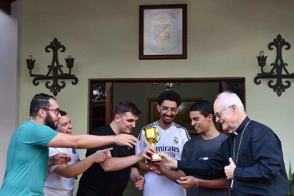 Em encontro com seminaristas, Dom Odilo destaca que o seminário é ‘escola do Evangelho’ - Jornal O São Paulo