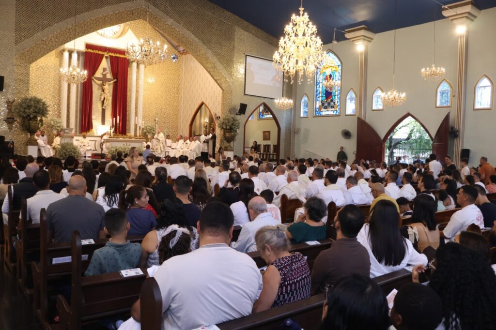 Dom Manuel Parrado e Dom Pedro Luiz Stringhini celebram 25 anos de episcopado - Jornal O São Paulo
