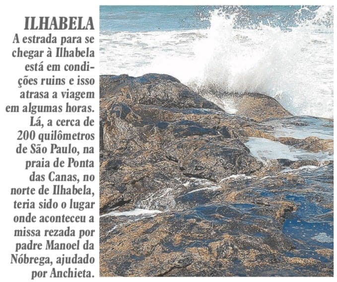 O SÃO PAULO percorre os caminhos de São José Anchieta - Jornal O São Paulo