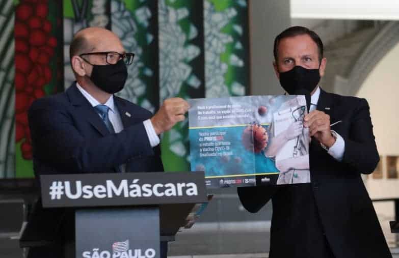 Governo de São Paulo dá início aos testes da vacina contra o coronavírus