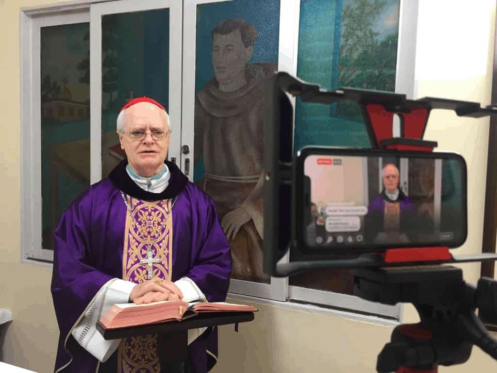 Durante a pandemia, Cardeal Scherer faz de sua casa uma comunidade virtual - Jornal O São Paulo