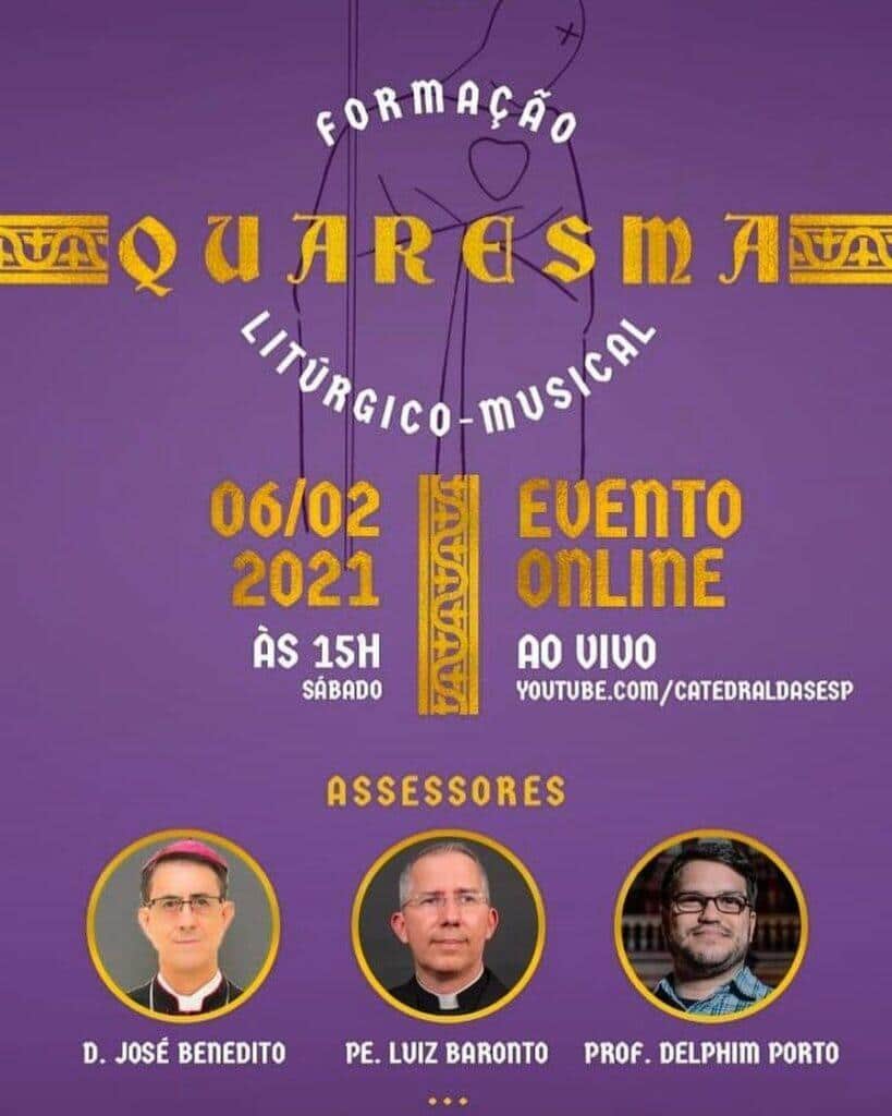 Comissão Arquidiocesana promove formação litúrgico-musical sobre a quaresma - Jornal O São Paulo