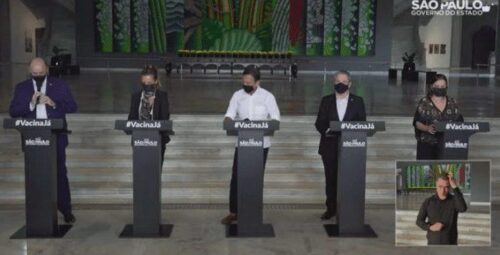 Governo de SP anuncia vacinação de profissionais da Educação e Segurança Pública a partir de abril - Jornal O São Paulo