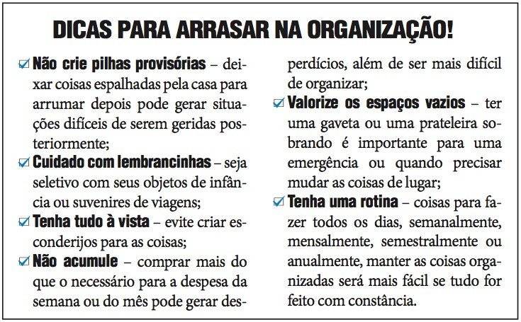 Manter a casa limpa e organizada pode ajudar a viver melhor - Jornal O São Paulo