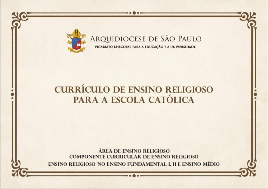 Arquidiocese de São Paulo lança currículo de Ensino Religioso para escolas católicas