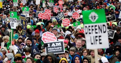 March for life action