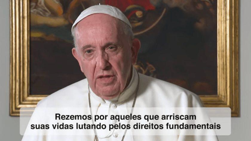 Papa pede orações por aqueles que arriscam a vida na luta por direitos fundamentais - Jornal O São Paulo