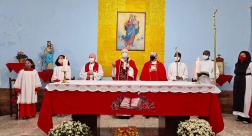 Regiao Belem DOM ODILO PEDRO SCHERER PRESIDE EUCARISTIA NA PARÓQUIA DIVINO ESPÍRITO SANTO Dom Odilo creditos Reprodução