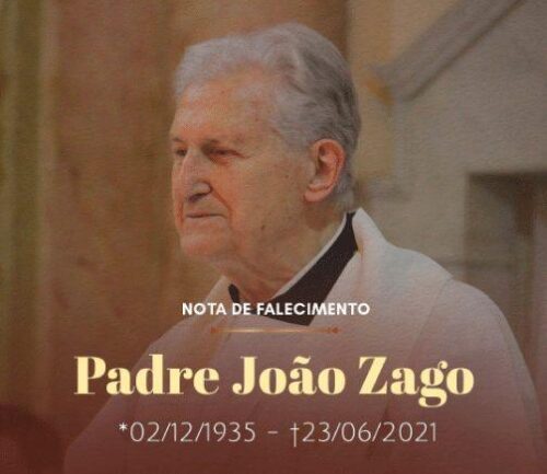 Morre aos 85 anos o Padre João Afonso Zago - Jornal O São Paulo