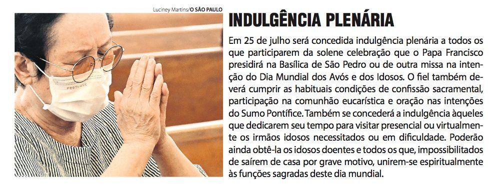 Idosos e avós: pilares da memória, dos sonhos e da oração - Jornal O São Paulo