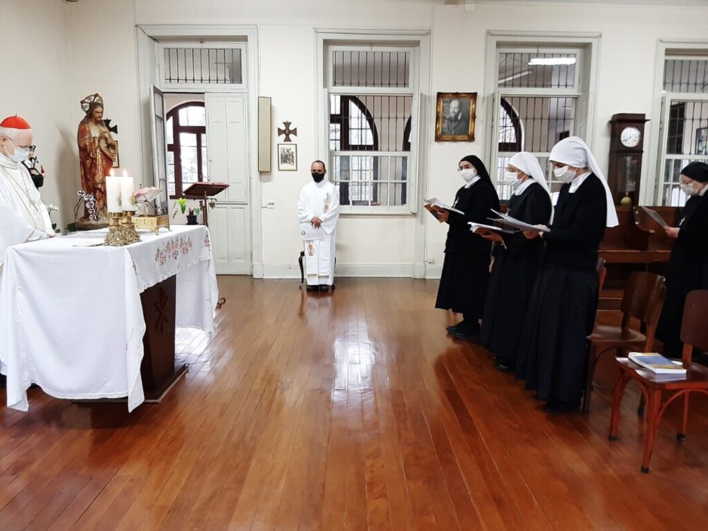 Cardeal Scherer preside missa no Mosteiro da Visitação de Santa Maria - Jornal O São Paulo