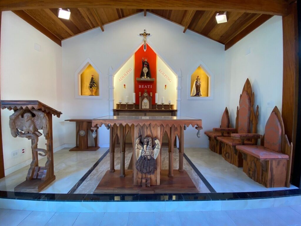 Cardeal Scherer inaugura e abençoa capela dedicada ao Beato Adolfo Kolping - Jornal O São Paulo