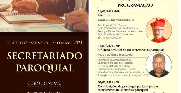 Curso on-line sobre secretariado paroquial já tem mais de mil  inscritos - Jornal O São Paulo